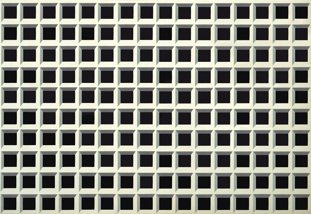 Ściana / The Wall, 110cm x 160cm, acrylic on canvas, 2015